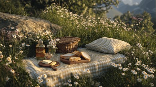 Wild Daisy Picnic puzzle preview